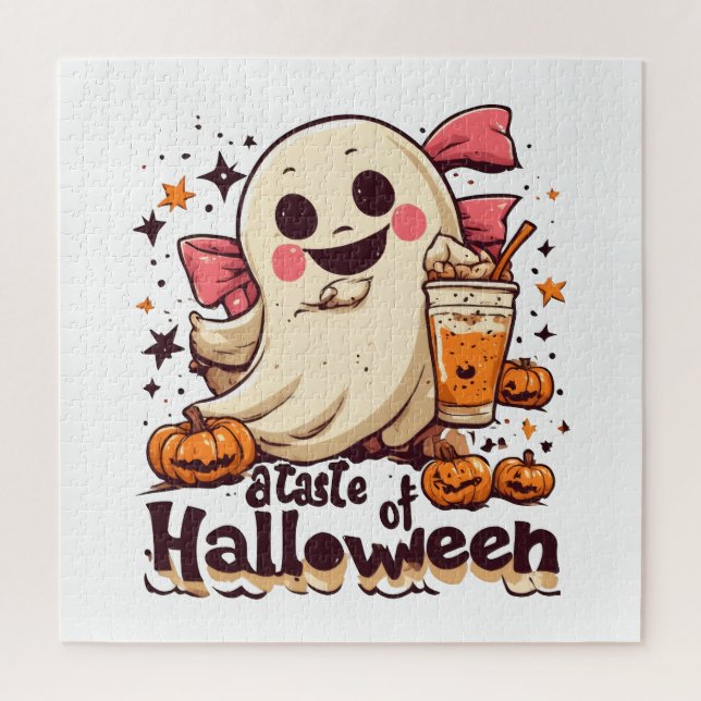 Quebra-cabeça Um Sabor de Halloween  (Vertical)