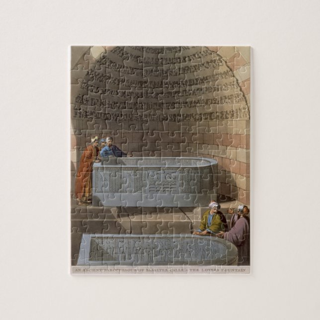 Quebra-cabeça Um sarcófago antigo de Basaltes, chamado o Lov (Vertical)