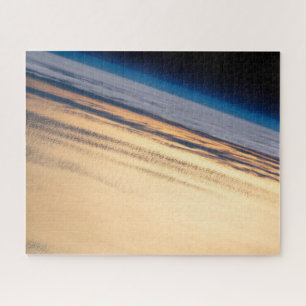 Quebra-cabeça Um Sunset Orbital Ao Largo Da Costa Da Baixa Calif