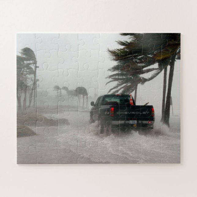 Quebra-cabeça Um Ton Dupla Furacão Dennis Key West FL (Horizontal)