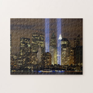 Quebra-cabeça Um tributo às torres gémeas em 9/11.
