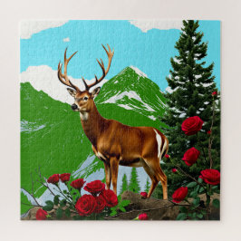 Quebra-cabeça Um veado magnífico