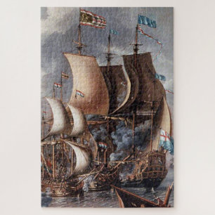 Quebra-cabeça “Uma Batalha Naval” por Lorenzo a Castro