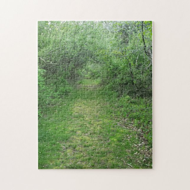 Quebra-cabeça uma caminhada em árvores (Vertical)