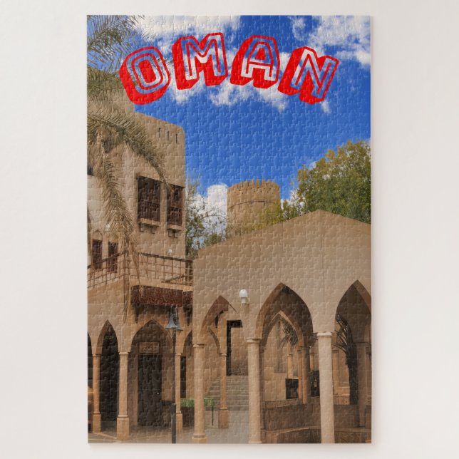 Quebra-cabeça Uma cena arquitetônica tradicional (Vertical)