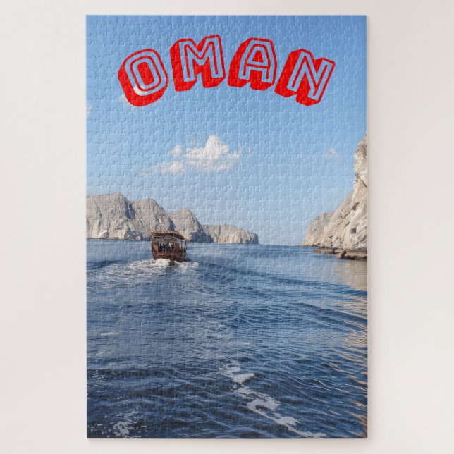 Quebra-cabeça Uma cena costeira pitoresca. (Vertical)