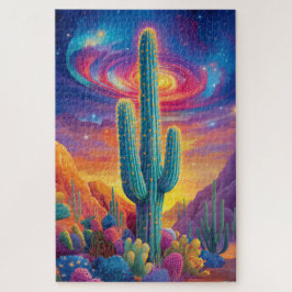 Quebra-cabeça Uma cena do deserto psicodélico