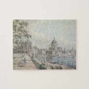 Quebra-cabeça Uma cópia da parte de um desenho por Canaletto, d