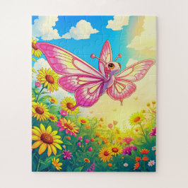 Quebra-cabeça Uma criatura encantadora como uma borboleta