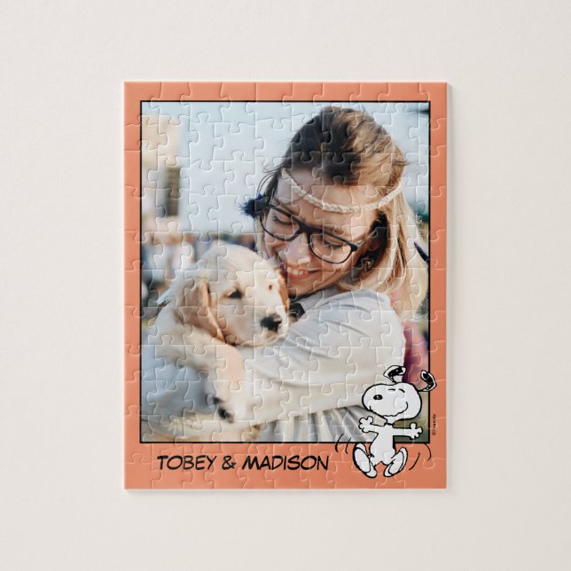 Quebra-cabeça Uma dança feliz esnopiada | Adicione sua foto (Vertical)