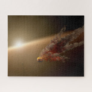 Quebra-cabeça Uma Erupção Enorme Em Torno Do Star Ngc 2547-Id8.