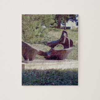 Quebra-cabeça Uma escultura em Kansas City