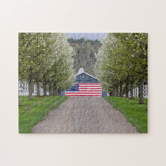 Quebra-cabeça Uma Fazenda Americana (Horizontal)