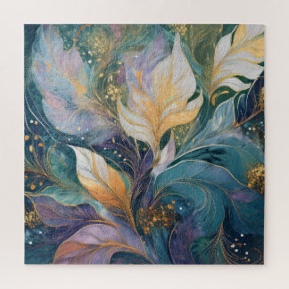 Quebra-cabeça uma flor que apela à paz e ao dinheiro da família