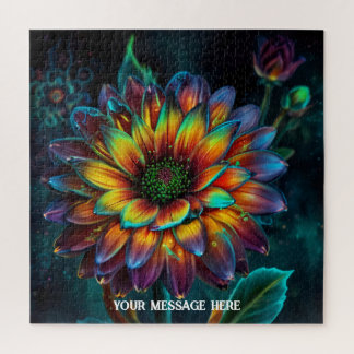 Quebra-cabeça Uma magnífica grande flor exótica em flor