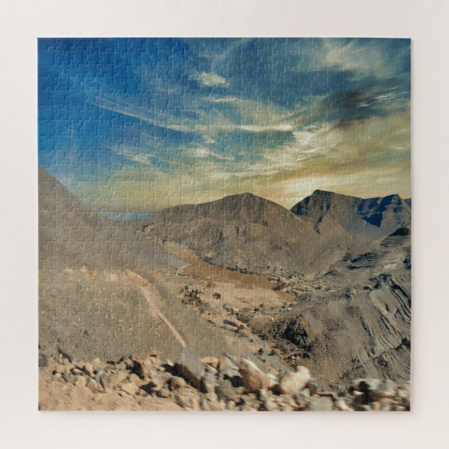 Quebra-cabeça Uma paisagem árida (Vertical)