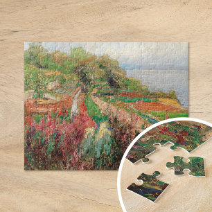 Quebra-cabeça Uma paisagem costeira Olga Wisinger-Florian