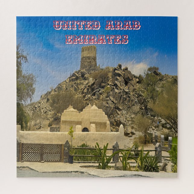 Quebra-cabeça Uma paisagem histórica (Vertical)