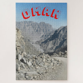 Quebra-cabeça Uma paisagem montanhosa robusta.