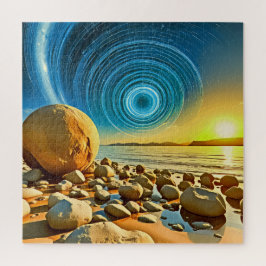 Quebra-cabeça Uma rocha em greve