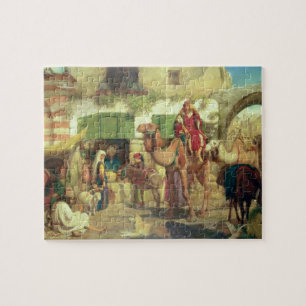 Quebra-cabeça Uma rua em Jerusalem, 1867