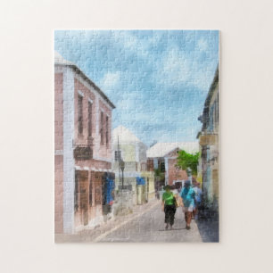 Quebra-cabeça Uma Rua em St. George's Bermudas