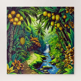 Quebra-cabeça Uma selva tropical