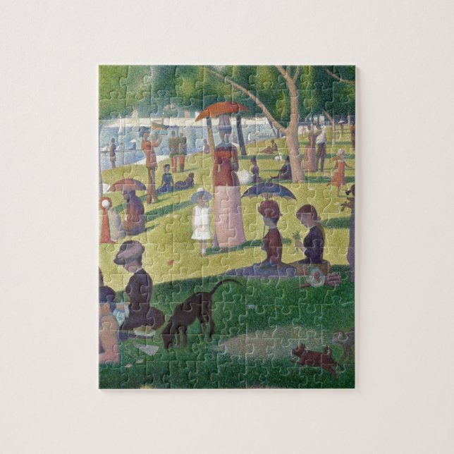 Quebra-cabeça Uma tarde de domingo na ilha de La Grande Jatt (Vertical)