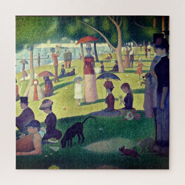 Quebra-cabeça Uma tarde de domingo na ilha seurat la Grand (Vertical)