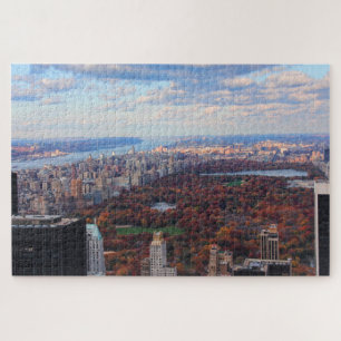 Quebra-cabeça Uma visão de cima: Outono no Central Park 01