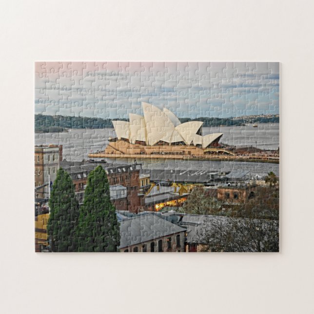 Quebra-cabeça Uma vista para Sydney Opera House - 11x14 - 252 pc (Horizontal)