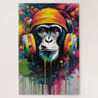 Quebra-cabeça Un beau portrait en musique