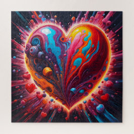 Quebra-cabeça Un coeur en pulsation