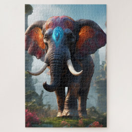 Quebra-cabeça Un éléphant sacré