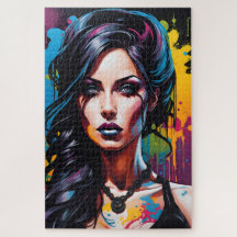 Une belle gothique moderne