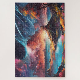 Quebra-cabeça Une île en peinture