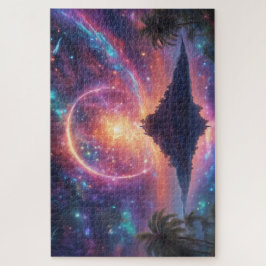 Quebra-cabeça Une île sous les étoiles