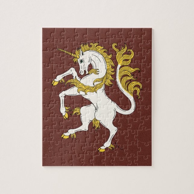 Quebra-cabeça Unicorn Rampant (Vertical)