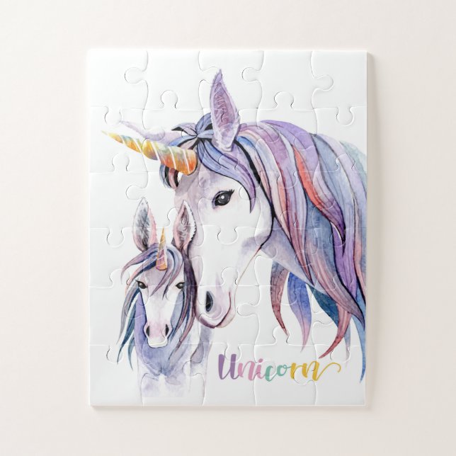 Quebra-cabeça Unicórnio (Vertical)