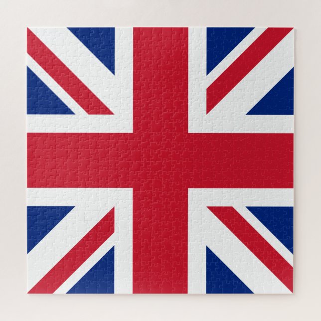 Quebra-cabeça Union Jack National Flag of United Kingdom England (Horizontal)