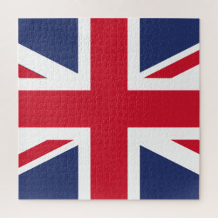 Quebra-cabeça United Kingdom Flag Throw