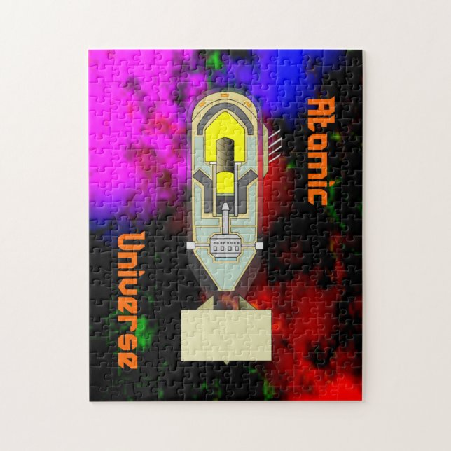 Quebra-cabeça Universo atômico (Vertical)