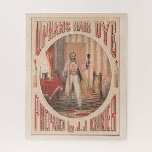 Quebra-cabeça Uphams Hair Dye, Circa 1864