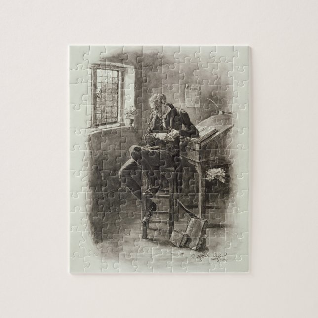 Quebra-cabeça Uriah Heep, 'de Charles Dickens: Uma bisbolhetice (Vertical)