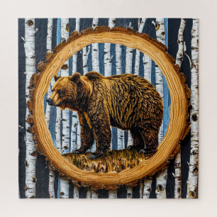 Quebra-cabeça Urso Cinzento