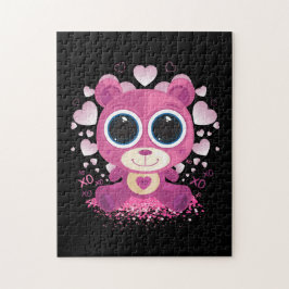 Quebra-cabeça Urso de dia de os namorados