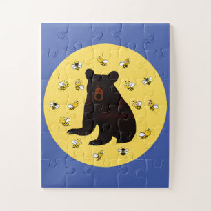 Quebra-cabeça Urso De Mel Adorável