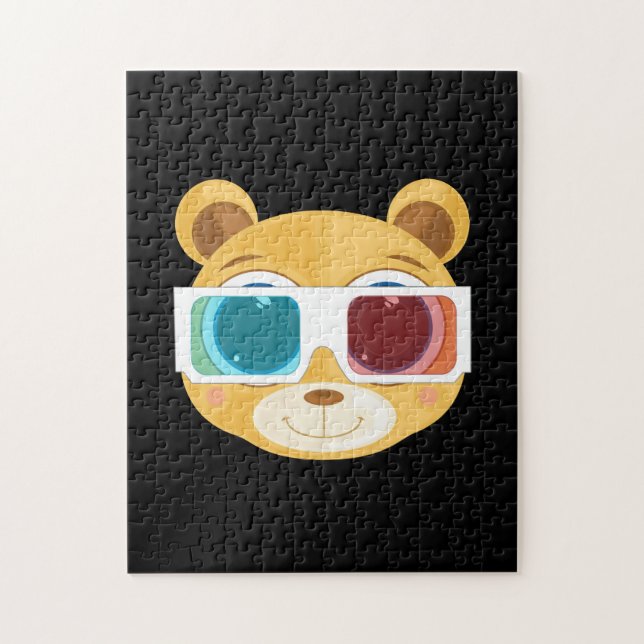 Quebra-cabeça Urso de Teddy - 3D (Vertical)