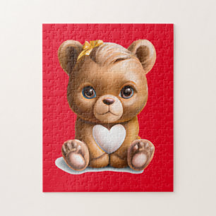 Quebra-cabeça Urso Fofo