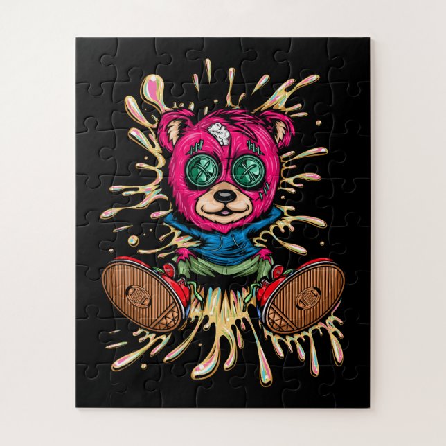 Quebra-cabeça Urso No Mel (Vertical)